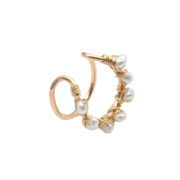 Akoya Pearl Ear Cuff