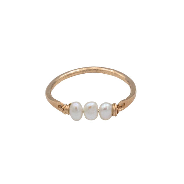 3 Pearl Ring