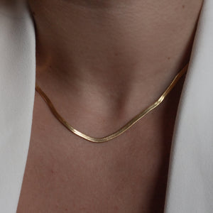 3mm Herringbone Necklace