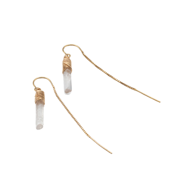 Quartz Wrapped Threaders