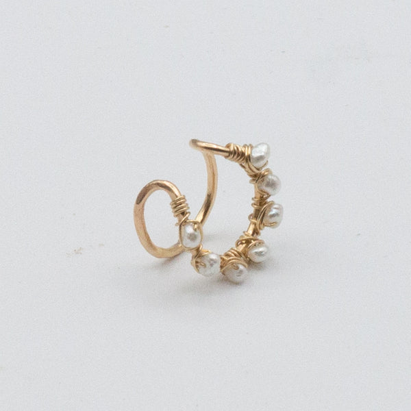 Akoya Pearl Ear Cuff