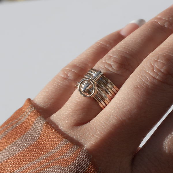 OOAK Mixed Metal Ring