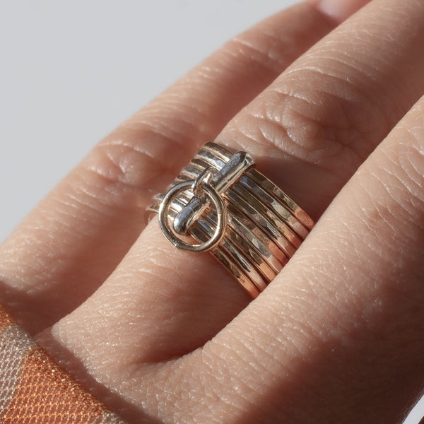 OOAK Mixed Metal Ring