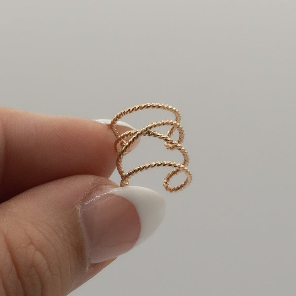 Twisted Demi Cuff