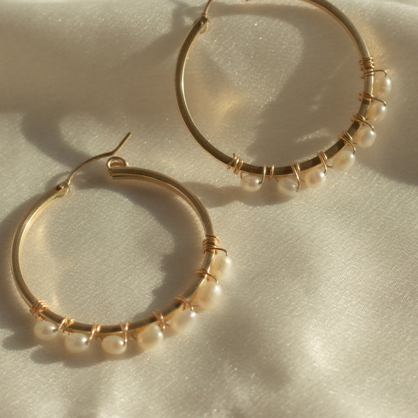 Pearl Statement Hoops