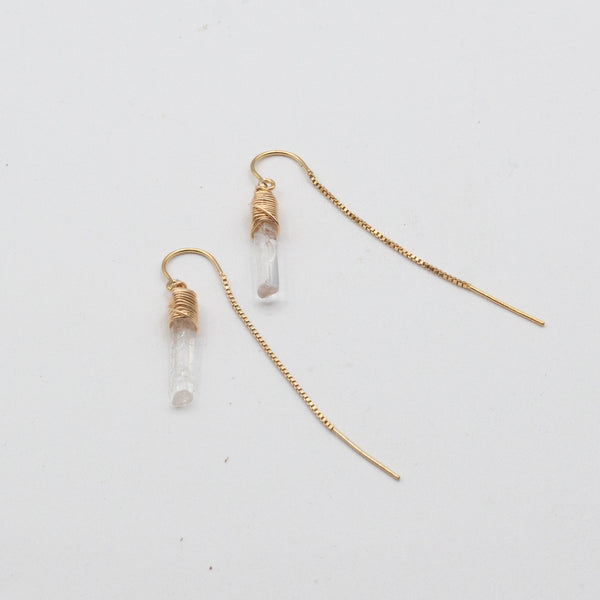 Quartz Wrapped Threaders