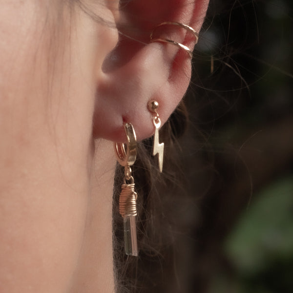 Hammered Ear Cuff