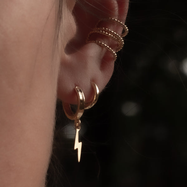 Thick Twisted Demi Cuff