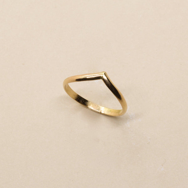 Pointed Smooth Ring