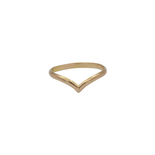 Pointed Smooth Ring