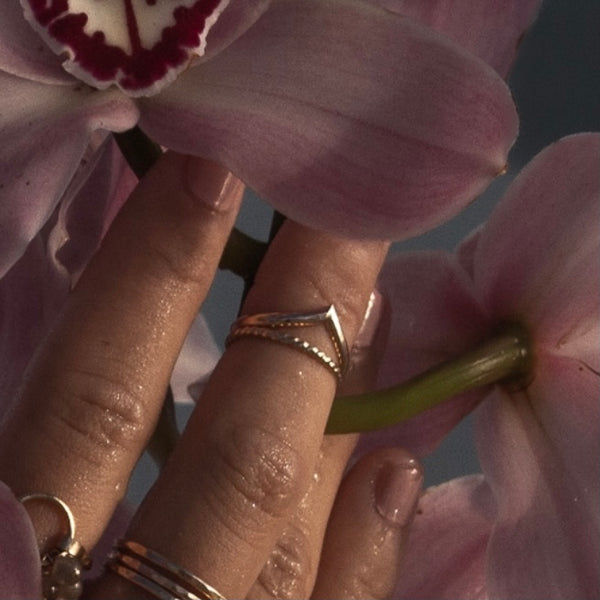 Pointed Smooth Ring