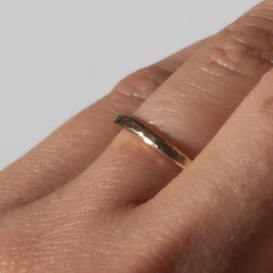 Hammered Ring -Thick