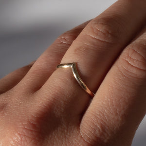 Pointed Smooth Ring
