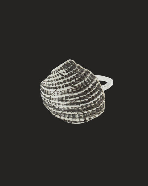 Textured Shell Ring